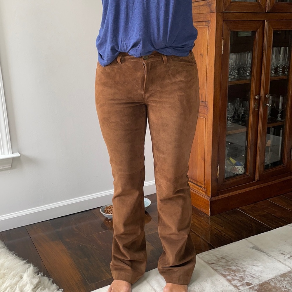 Ralph Lauren Suede Pants